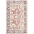 Safavieh Saffron 4' x 6' Hand Loomed Rug in Beige and Red