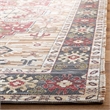 Safavieh Saffron 8' x 10' Hand Loomed Rug in Beige and Red