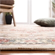 Safavieh Saffron 8' x 10' Hand Loomed Rug in Beige and Red
