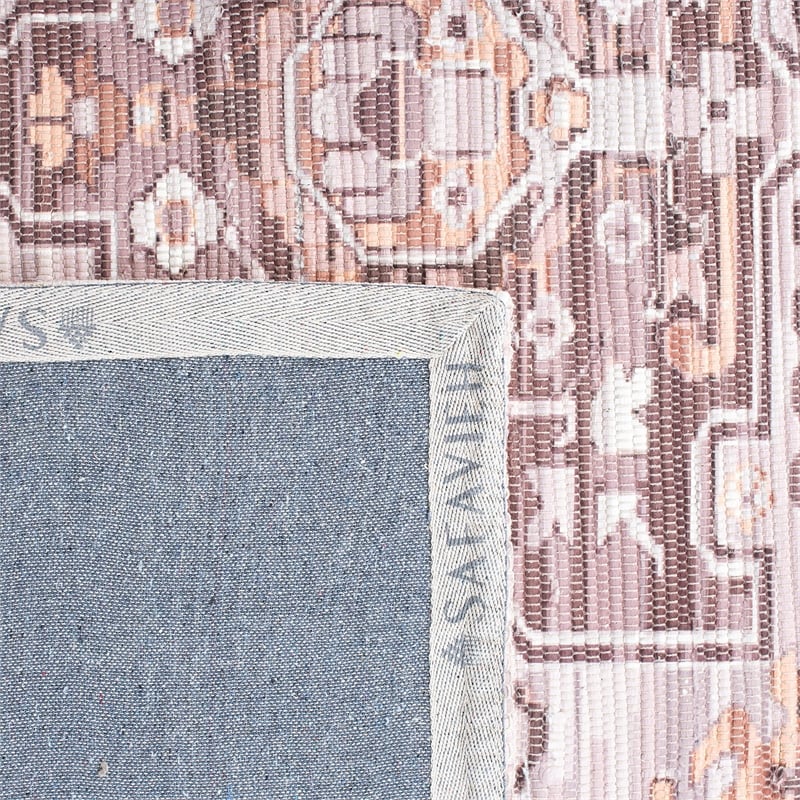 Safavieh Saffron 3' x 5' Hand Loomed Rug in Taupe and Ivory