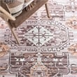Safavieh Saffron 4' x 6' Hand Loomed Rug in Taupe and Ivory