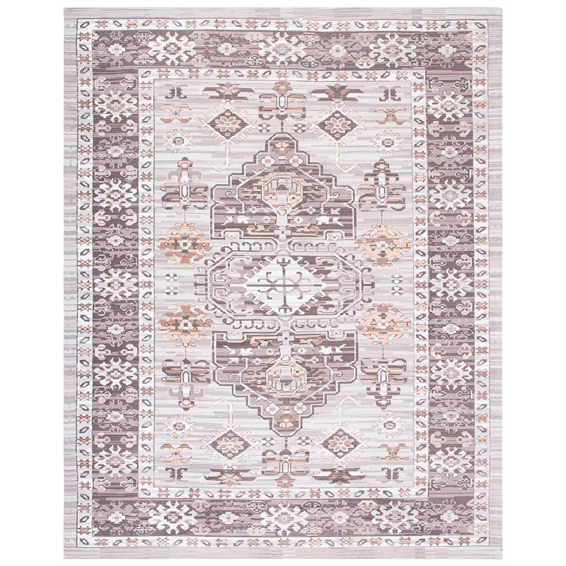 Safavieh Saffron 5' x 8' Hand Loomed Rug in Taupe and Ivory