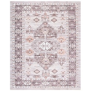 Safavieh Saffron 5' x 8' Hand Loomed Rug in Taupe and Ivory