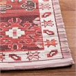 Safavieh Saffron 4' x 6' Hand Loomed Rug in Terracotta and Ivory