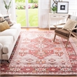 Safavieh Saffron 8' x 10' Hand Loomed Rug in Terracotta and Ivory