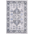 Safavieh Saffron 3' x 5' Hand Loomed Rug in Purple and Ivory