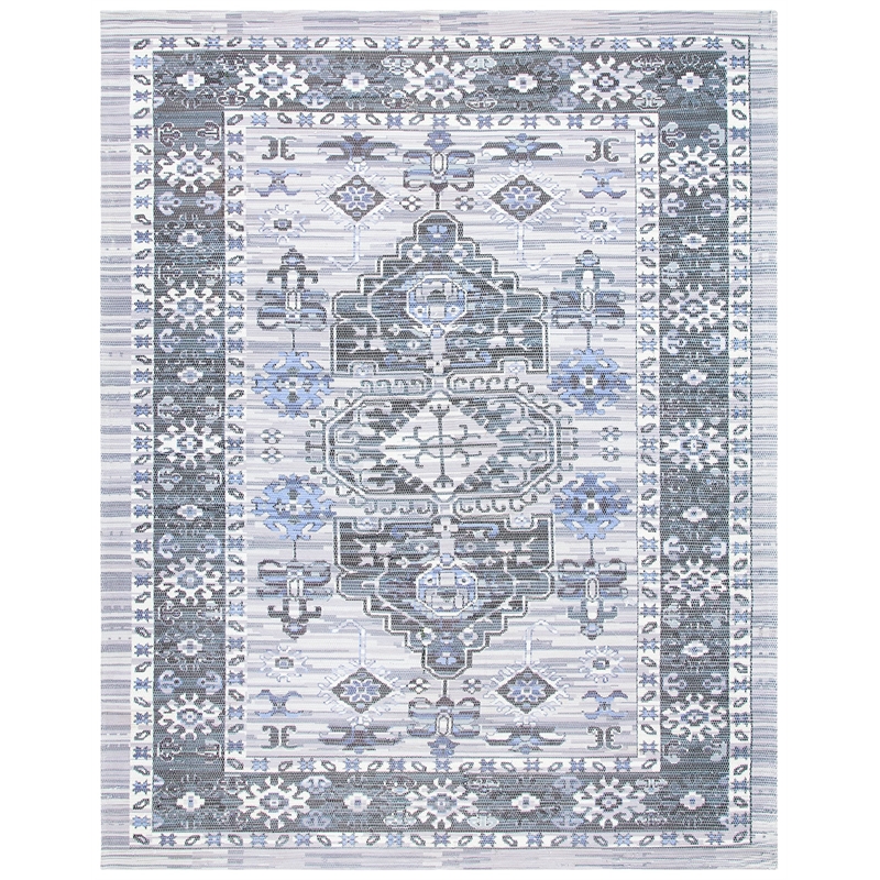 Safavieh Saffron 8' x 10' Hand Loomed Rug in Purple and Ivory