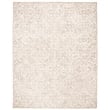Safavieh Trace 8' x 10' Hand Tufted Wool Rug in Brown and Ivory