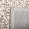 Safavieh Trace 8' x 10' Hand Tufted Wool Rug in Brown and Ivory