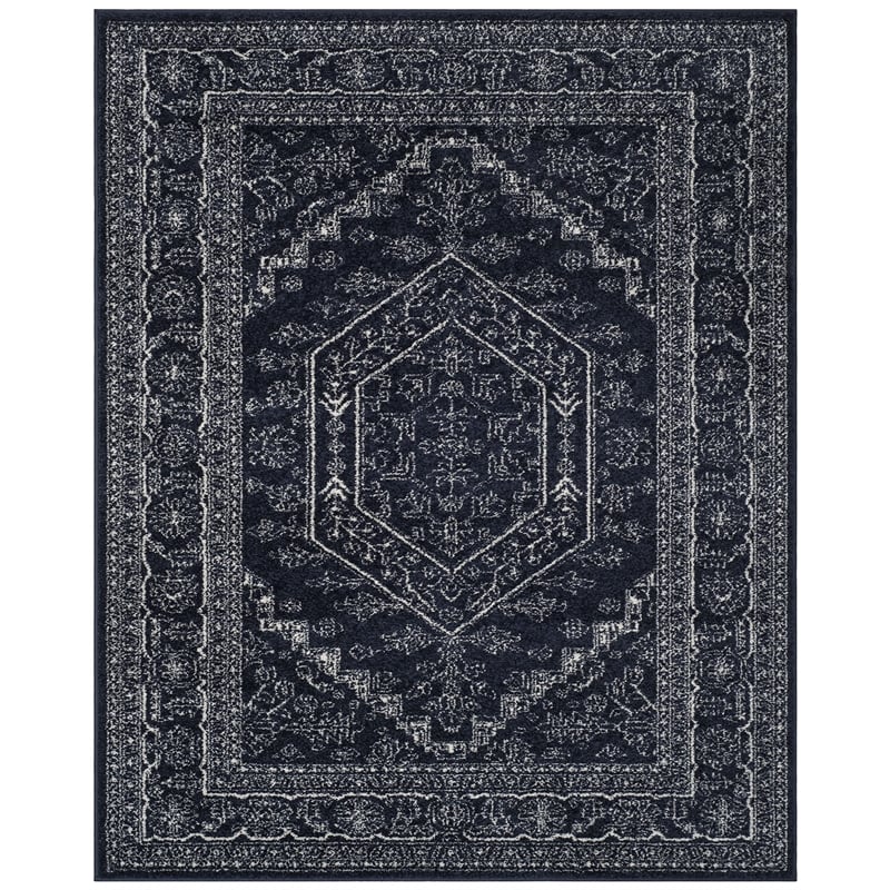 Safavieh Adirondack 10' x 14' Rug in Navy and Ivory