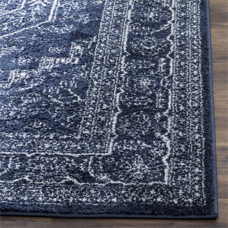 Safavieh Adirondack 10' x 14' Rug in Navy and Ivory