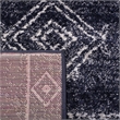 Safavieh Adirondack 4' x 6' Rug in Navy and White