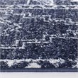 Safavieh Adirondack 6' Square Rug in Navy and White