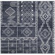 Safavieh Adirondack 6' Square Rug in Navy and White
