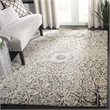 Safavieh Allure 5' x 8' Hand Tufted Rug in Ivory and Charcoal