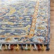 Safavieh Aspen 8' x 10' Hand Tufted Wool Rug in Blue and Rust