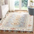 Safavieh Aspen 2' x 3' Hand Tufted Wool Rug in Blue and Ivory
