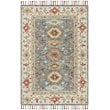 Safavieh Aspen 8' x 10' Hand Tufted Wool Rug in Blue and Ivory