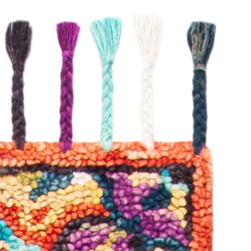 Safavieh Aspen 2' x 3' Hand Tufted Wool Rug in Red and Purple