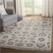 Safavieh Aspen 5' x 8' Hand Tufted Wool Rug in Ivory and Gray