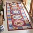 Safavieh Aspen 2' x 3' Hand Tufted Wool Rug in Red and Blue