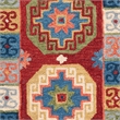 Safavieh Aspen 2' x 3' Hand Tufted Wool Rug in Red and Blue