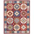 Safavieh Aspen 8' x 10' Hand Tufted Wool Rug in Red and Blue