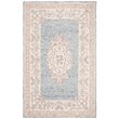Safavieh Aubusson 5' x 8' Hand Tufted Wool Rug in Blue and Pink