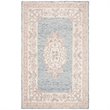 Safavieh Aubusson 8' x 10' Hand Tufted Wool Rug in Blue and Pink
