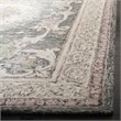 Safavieh Aubusson 5' x 8' Hand Tufted Wool Rug in Ivory and Charcoal