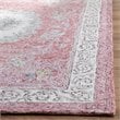 Safavieh Aubusson 8' x 10' Hand Tufted Wool Rug in Red and Ivory