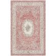 Safavieh Aubusson 8' x 10' Hand Tufted Wool Rug in Red and Ivory