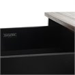 Safavieh Maruka Faux Leather Storage Bench in Brown and Black