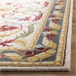 Safavieh Blossom 5' x 8' Hand Tufted Wool Rug in Ivory and Green