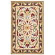 Safavieh Blossom 5' x 8' Hand Tufted Wool Rug in Ivory and Green