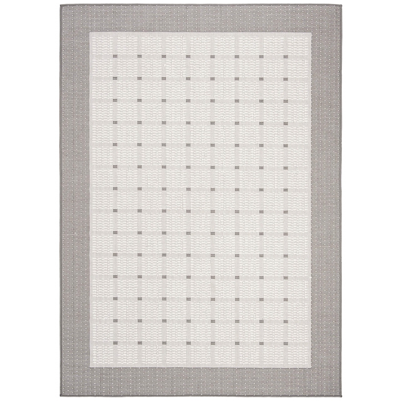 Safavieh Bermuda 4' x 6' Rug in Gray and Ivory