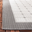 Safavieh Bermuda 9' x 12' Rug in Gray and Ivory