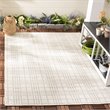Safavieh Bermuda 4' x 6' Rug in Ivory and Light Gray