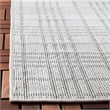 Safavieh Bermuda 9' x 12' Rug in Ivory and Light Gray