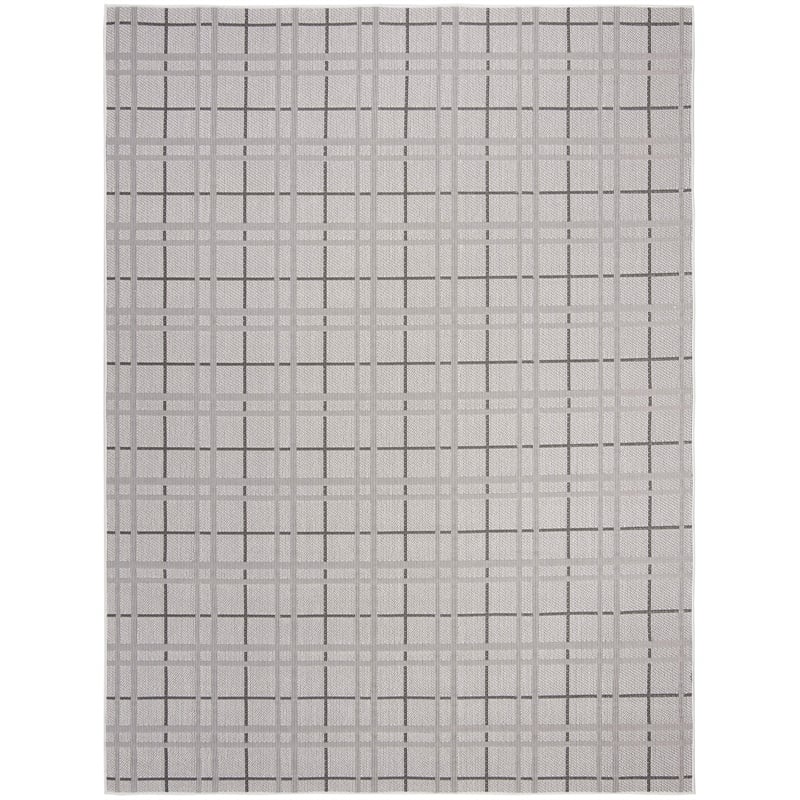 Safavieh Bermuda 9' x 12' Rug in Ivory and Gray