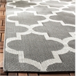 Safavieh Bermuda 4' x 6' Rug in Ivory and Gray