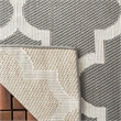 Safavieh Bermuda 4' x 6' Rug in Ivory and Gray