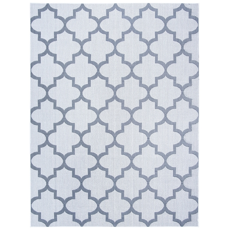 Safavieh Bermuda 9' x 12' Rug in Ivory and Gray