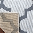 Safavieh Bermuda 9' x 12' Rug in Ivory and Gray