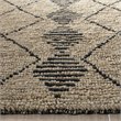 Safavieh Bohemian 4' x 6' Hand Loomed Jute Rug in Beige and Black