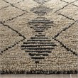 Safavieh Bohemian 8' x 10' Hand Loomed Jute Rug in Beige and Black
