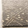 Safavieh Bohemian 2' x 3' Hand Loomed Jute Rug in Gray and White