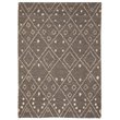 Safavieh Bohemian 4' x 6' Hand Loomed Jute Rug in Gray and White