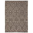 Safavieh Bohemian 5' x 8' Hand Loomed Jute Rug in Gray and White