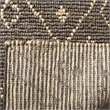 Safavieh Bohemian 8' x 10' Hand Loomed Jute Rug in Gray and White